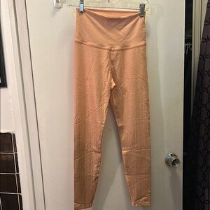 Beyond Yoga Peach High-Waisted Leggings